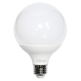 비츠온 LED 볼전구 램프 숏타입 12W, 주백색, 1개