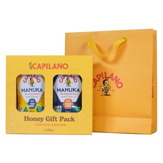 Capilano 麥盧卡蜂蜜 MGO30+ 250g + MGO100+ 250g 禮盒組 + 提袋, 1套