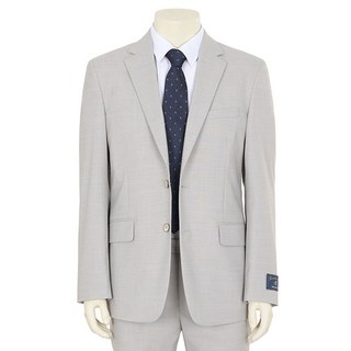 BASSO Homme 男士羊毛混紡標準版型細紋西裝外套 WSX1JW56A