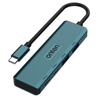 Coms 2埠Type-C 2埠Type-A USB 3.2 Gen2 Type-C集線器 10Gbps FW035, 1個