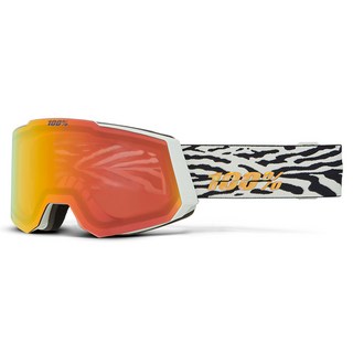 100% Snowcraft滑雪鏡, Orange, 1個
