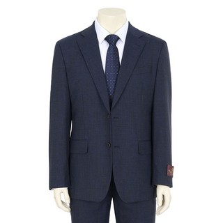 BASSO 男士 Superior 羊毛千鳥格紋西裝外套 BSX1JF63A