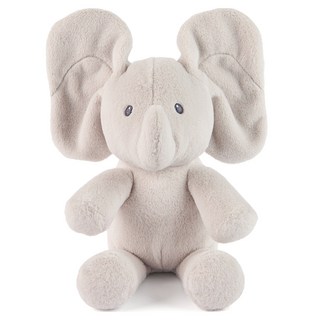 GUND Magic Castle 拍動耳朵會動的大象, 灰色, 30cm, 1個