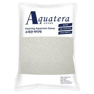 아쿠아테라 관상어 네이쳐 수족관 바닥재 4Kg, 코랄화이트, 1개
