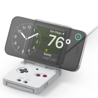 elago MS W5 MagSafe 充電支架, 1個, 淺灰色