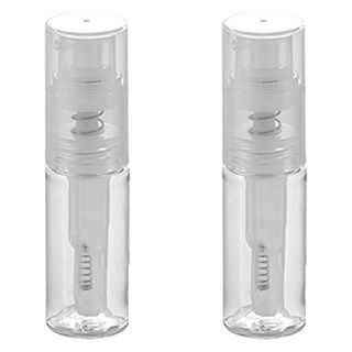 便攜式粉末噴霧空瓶 18ml, 透明, 2個