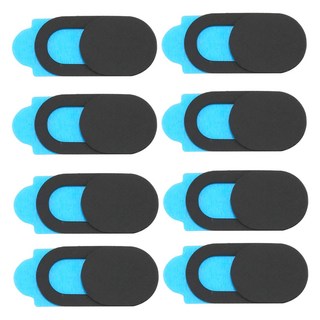 MONACO OLIVE 筆記型電腦 手機 網路攝影機 防駭客 安心滑蓋 8入, 單一商品, 黑色