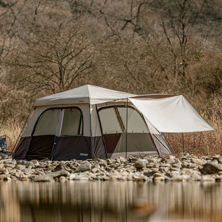 IDOOGEN Amadeus 專用旅行套組 內帳 + 地布 + 延伸側牆組合, 淺灰色