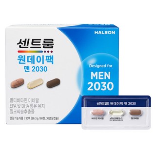 센트룸 원데이팩 맨2030 멀티비타민, 30회분, 96.3g, 1개
