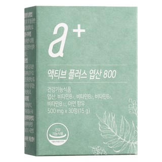뉴트리모어 액티브 플러스 엽산 800 15g, 30정, 1개