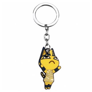 HOHOO 任天堂 動物森友會鑰匙圈 克麗歐, 單一商品, 1個, 混合顏色