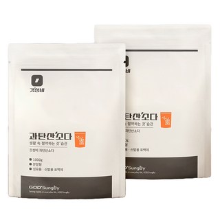 갓성비 과탄산소다 얼룩제거 다목적 세정제, 2개, 1kg