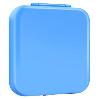 HOHOO 任天堂 Switch 素色遊戲卡收納盒 12格, 藍色, 單一商品, 1個