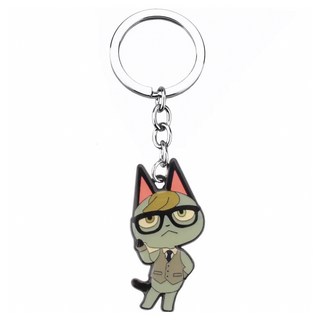 HOHOO 任天堂 動物森友會鑰匙圈 傑克, 單一商品, 1個, 混色