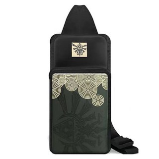 HOHOO 任天堂 Switch OLED 斜背果凍包, 單一商品, 1個, 混合顏色