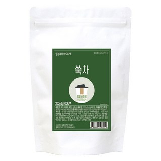 Int 韓國產艾草茶茶包 隨行杯用, 1個, 2g, 100入