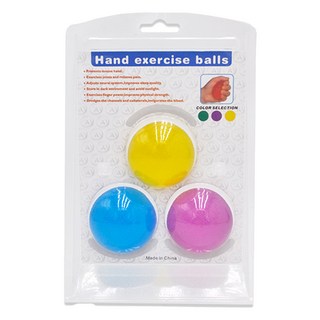 misoro 握力球3件組 2413, 混合顏色, 1套