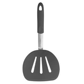 EJIRY 矽膠寬鍋鏟, 1個, 灰色
