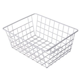 제이라이프 크립토 욕실 다용도 바구니 중형, 화이트, 1개