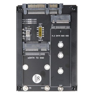 Coms 賣場 mSATA / M.2 B + M Key SSD 轉 SATA3 轉接卡, IH732