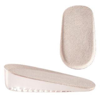 Diblick女款後腳跟氣墊增高矽膠鞋墊 灰色 左右組, 1組