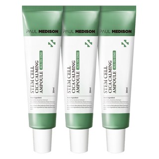 PAUL MEDISON Stem Cell系列多合一積雪草鎮靜安瓶, 3個, 30ml