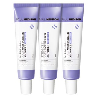 PAUL MEDISON Stem Cell系列多合一高保濕安瓶, 30ml, 3個