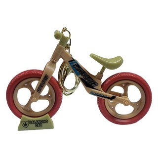 River Fox 車用鑰匙圈 儀表板 自行車公仔, 淺粉色, 1個