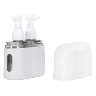 리빙헤븐 여행용 화장품 올인원 공병 2종 세트, 1개, 그레이