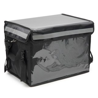 保溫保冷多功能外送箱包 C125, 黑色