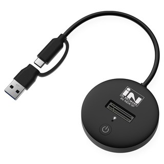 iN NETWORK M.2 NVMe SSD 單槽 USB 3.1 擴充座 IN-NDK1P, 1個