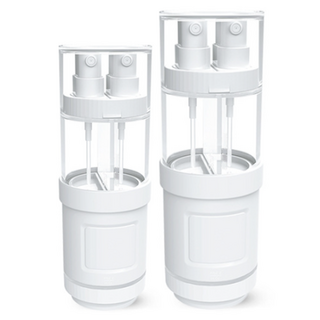 리빙헤븐 4in1 여행용 공병 55ml x 2p + 70ml x 2p 세트, 1개, 화이트