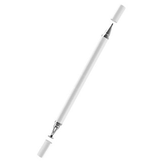 투 포인트 초미세 정전식 터치펜, 1개, 화이트