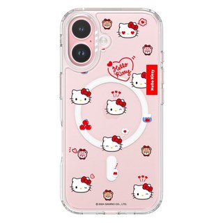 모란카노 산리오 크리스탈 투명 컬러 맥세이프 디자인 휴대폰 케이스