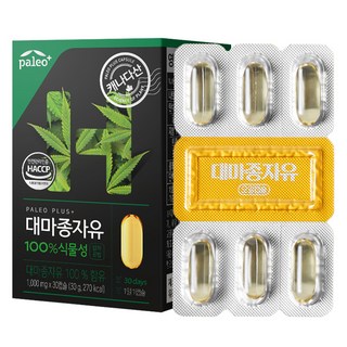 팔레오 대마종자유 캡슐, 30g, 1개