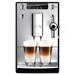 Melitta 美樂家 Cafe O Solo&Perfect Milk全自動咖啡機, 銀色, E957-103