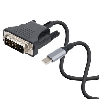 Coms Mart USB Type C to DVI 轉接線 60Hz IH497, 1個, 2m