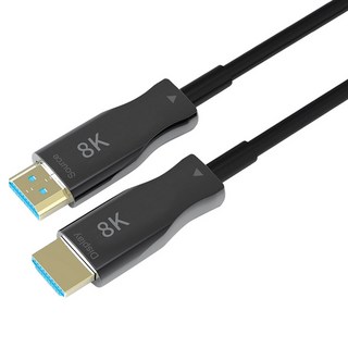 Coms 瑪特 HDMI v2.1 AOC 中繼光纖線 8K60Hz 4K120Hz CB773, 單一商品, 1個