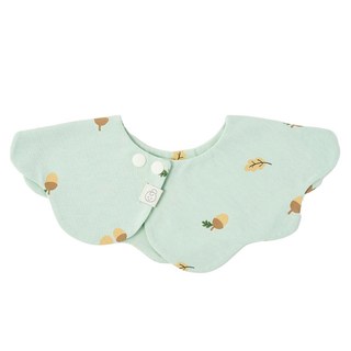 agazzang 兒童用招牌捲式口水圍兜, 1個, 橡果, 1入