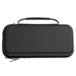 Nintendo Switch OLED通用 多合一輕薄硬殼收納包, 黑色, 單一商品, 1個