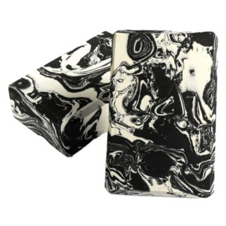 오버만 EVA 마블 요가 블럭, 블랙, 2개