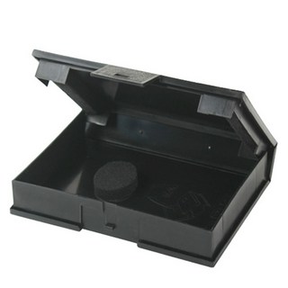Coms HDD 折疊式硬碟收納盒 黑色 163 x 117 x 30 mm SP311, 1個