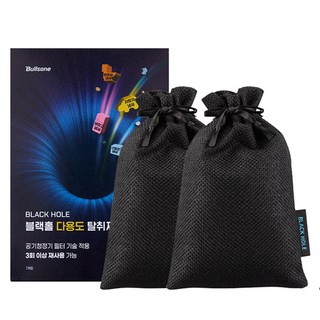 불스원 블랙홀 다용도 탈취제, 40g, 2개