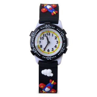 SKI&D 男童用 3D 列印果凍手錶 Fly_AB14