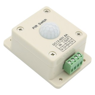 Coms 端子型 動作偵測感應器 動作感應器 PIR 開關 DC 12-60V 8A BB584, 1個