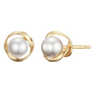 HAESOOL 海秀兒 女性用 14K 黃金耳環 HS.TE27