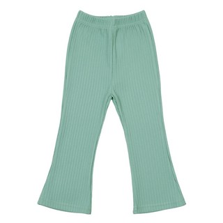 Rainbow Kids 女童壓紋百褶喇叭褲