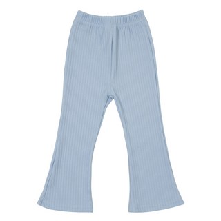 Rainbow Kids 女童壓紋百褶喇叭褲