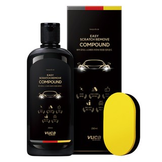 뷰카 모터스 스크래치 리무버 차량용 컴파운드, 1개, 250ml
