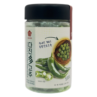 Ogamsiktak 切碎冷凍乾燥辣椒 80入, 59.2g, 1個